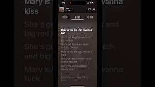 ALEX G Mary lyrics music audio alexg fyp viralsong Mary song [upl. by Aytnahs]