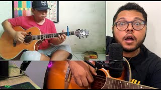 ALI BA TA BLACK OR WHITE Fingerstyle cover YG MENGGEMPARKAN DUNIA ALIF BA TA LUARBIASA REACT BAGR [upl. by Laemaj]