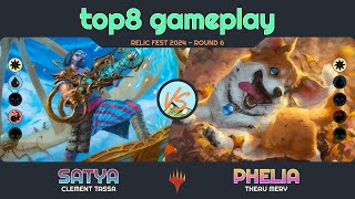 Satya vs Phelia  Relic Fest 2024  R6  Duel Commander  EDH│MTG│bitzelberg [upl. by Lord]