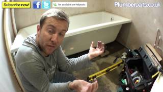 HOW TO INSTALL A BATH  Plumbing Tips [upl. by Liliane]