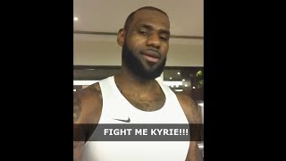 LeBron James CALLS OUT Kyrie Irving  NBA Parody [upl. by Llehcear]