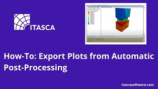 HowTo Export Plots from Automatic PostProcessing [upl. by Brew]