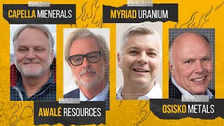 Capella Minerals Awale Resources Myriad Uranium and Osisko Metals CEO Interview  CEO BBQ 4 [upl. by Fernyak]