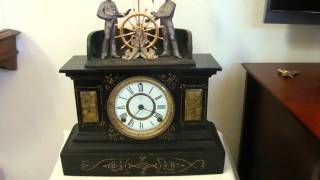 Ansonia Helmsman Shelf Clock [upl. by Mauralia]