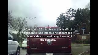 12423 Storm Footage  BaytownDeer Park TX [upl. by Astor560]