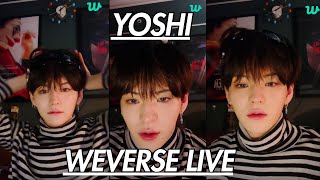 🔴 FULL SUB  WEVERSE LIVE TREASURE YOSHI weverselive yoshi [upl. by Aramit]