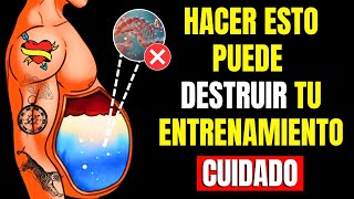 11 COSAS QUE HACES que TIRAN TU ENTRENAMIENTO a LA BASURA  CUERPO MUSCULOSO [upl. by Bradman]