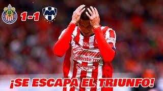 CHIVAS DEJA ESCAPAR EL TRIUNFO EN LIGA MX JORNADA 10 APERTURA 2024 🏆 EN ZONA FUT [upl. by Acimaj51]