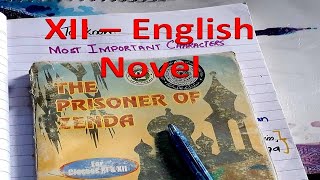 The Prisoner of Zenda Part1  XII English Novel  Complete Book Details  Pardhai Ghar [upl. by Megan298]