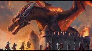 Epic Dragon Battle  Knights vs FireBreathing Beast [upl. by Vasta]