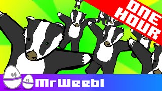 Badger Badger Badger  1 Hour  Weebl [upl. by Pouncey]