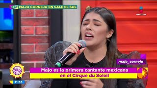 ¡Conoce a Majo Cornejo la primer cantante mexicana en el Cirque du Soleil [upl. by Dierdre]