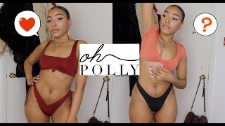 Oh Polly Swimwear Try On Haul  I AM SHOOK DARCIA DORILAS [upl. by Reinhart698]