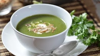 Caldo de cilantro con papa [upl. by Hulen]