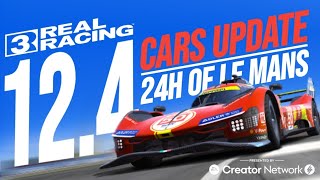 Real Racing 3  24h Of Le Mans Cars Update [upl. by Ykciv]