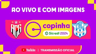 JOGO COMPLETO ATLÉTICO GOIANIENSE GO X MARÍLIA  SEGUNDA FASE  COPINHA SICREDI 2024 [upl. by Bagger]