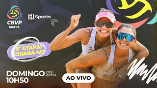 CIRCUITO DE VÔLEI DE PRAIA  ETAPA CUIABÁ  FINAIS  AO VIVO [upl. by Mechelle]