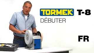 Système d’affûtage Tormek T8 Débuter avec Alan Holtham [upl. by Nayar242]