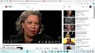 Europeans Are quotMORALLY INFERIORquot BY TONI MORRISON [upl. by Claudian]