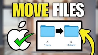 How To Move Files To Another Folder on Mac [upl. by Notyap23]