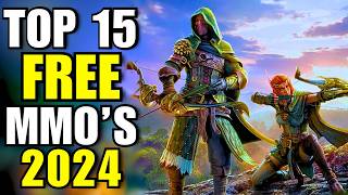 Top 15 Best Free MMO Games On Steam in 2024  Free MMORPG Games on PC [upl. by Nanek]