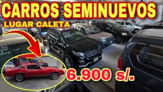 CARROS SEMINUEVOS DESDE 6900 SOLES  trapiche lima norte [upl. by Eilegna]