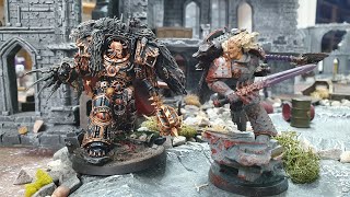 5000 point Horus Heresy battle report Space Wolves vs Traitors [upl. by Jennette]