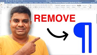 How To Remove Paragraph Symbols In Word   ¶ [upl. by Alliuqa]