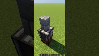 Vertical Redstone Signal in Minecraft  Unlimited Height shorts minecraft gaming [upl. by Siuoleoj]