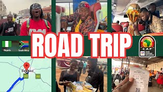 NIGERIA VS SOUTH AFRICA  Abidjan to Bouake ROAD TRIP  AFCON 2023 [upl. by Sabec]