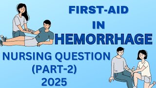 FIRST AID IN HEMORRHAGE  NURSING QUICK REVIEW SERIES PART2 2025 RNShabnamSultana [upl. by Enywtna]