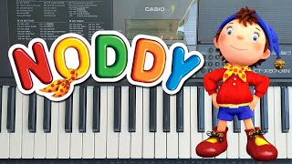 Make Way For Noddy Hindi  Piano Cover  Noddy Theme Song  Aa Gaya Noddy  90s Childhood Cartoons [upl. by Nohsram]