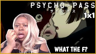 PsychoPass Season 1 Episode 1 Reaction  Crime Coefficient [upl. by Neelyt]