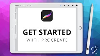 How to Use the Procreate App for Beginners Beginners Tutorial procreate procreatetutorial [upl. by Mcdade]