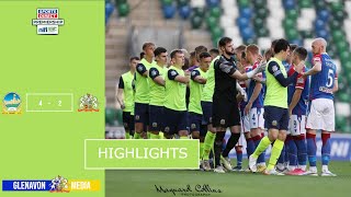 Highlights of Linfield 42 Glenavon [upl. by Elena]