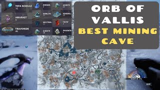 Warframe Best Mining Cave Orb of Vallis Location and Farming [upl. by Warfeld592]