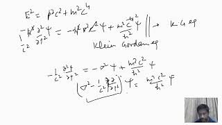 Klein Gordon equation and plane wave sol [upl. by Corbin515]