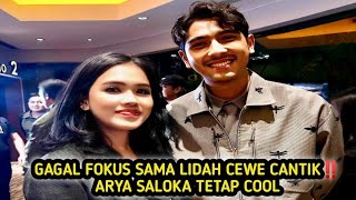 GAGAL FOKUS SAMA LIDAH CEWE CANTIK‼️ARYA SALOKA TETAP COOL [upl. by Oflodur]