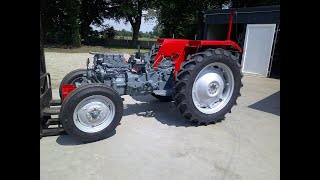 Massey Ferguson 135  1972 De gehele revisie en restauratie [upl. by Severen]