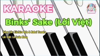 Binks Sake  KARAOKE Lời Việt Dành cho fan One Piece hát [upl. by Adnola]