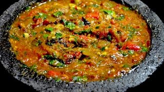 La mejor salsa que vas a comer en tu vida Salsa para tacos o burritos [upl. by Rahal]