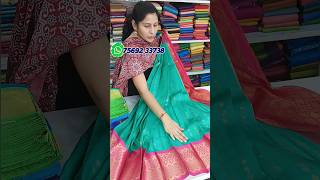 Mangalagiri pattu sarees with reasonable wholesale prices DL handlooms [upl. by Yasmar547]