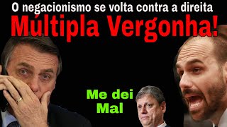 QUE VERGONHA 01 DE BOLSONARO É VERGONHA NA ARGENTINA E TARCÍSIO AQUI REALIDADE EXPÕE VIGARISTAS [upl. by Neeluqcaj]