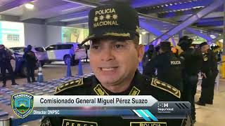 Comisionado Gral Pérez Suazo habla sobre la emergencia nacional por la Tormenta Tropical Sarah [upl. by Ailak4]