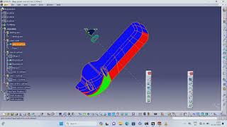 CATIA V5 Draft Analysis for Plastic Trim  Tutorial catiav5 Freecadtutorial [upl. by Gazzo405]