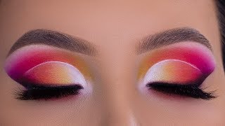 NEW ABH NORVINA COLLECTION VOL1 EYESHADOW PALETTE  Cut Crease Tutorial [upl. by Anerres23]