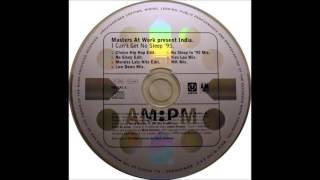 Masters At Work Present India  I Cant Get No Sleep 95 No Sleep Edit [upl. by Elata]