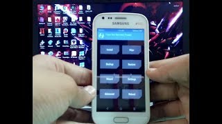 How to install TWRP recovery in Samsung galaxy s dous 2 by pc  computer in Hindi by tech to review [upl. by Eustazio]