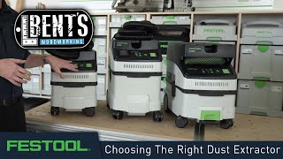 Choosing the Right Dust Extractor with bentswoodworking [upl. by Elleirad890]