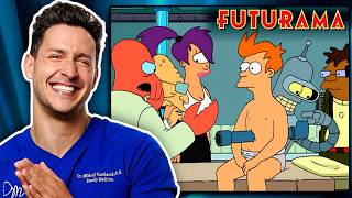 Doctor Reacts To Futurama Medical Scenes [upl. by Gerrilee]